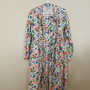 Baby Be Mine Gownies and Robe Set